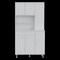 Tuhome Della 90 Kitchen Pantry, One Drawer, Multiple Cabinets, Two Open Shelvess, White ALB5614 - alternate 4